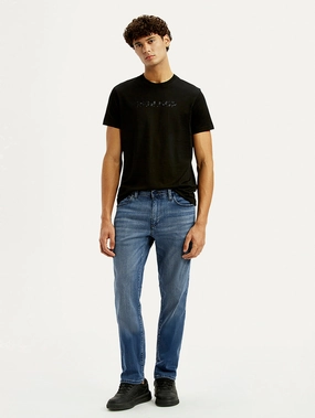 Men's Redloop 511 Blue Slim Fit Mid Rise Jeans Elegant Adult Fashion Fashion Daily