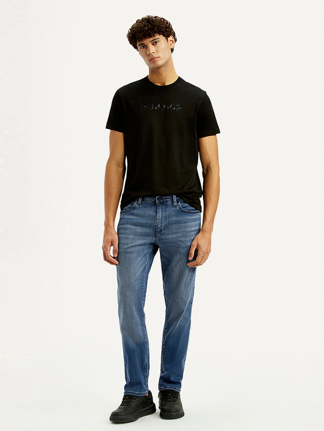 Men's Redloop 511 Blue Slim Fit Mid Rise Jeans Elegant Adult Fashion Fashion Daily