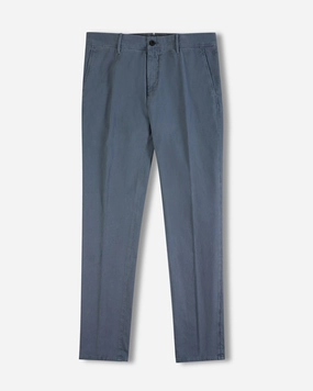 Slim-fit panama cotton trousers Stay Dry