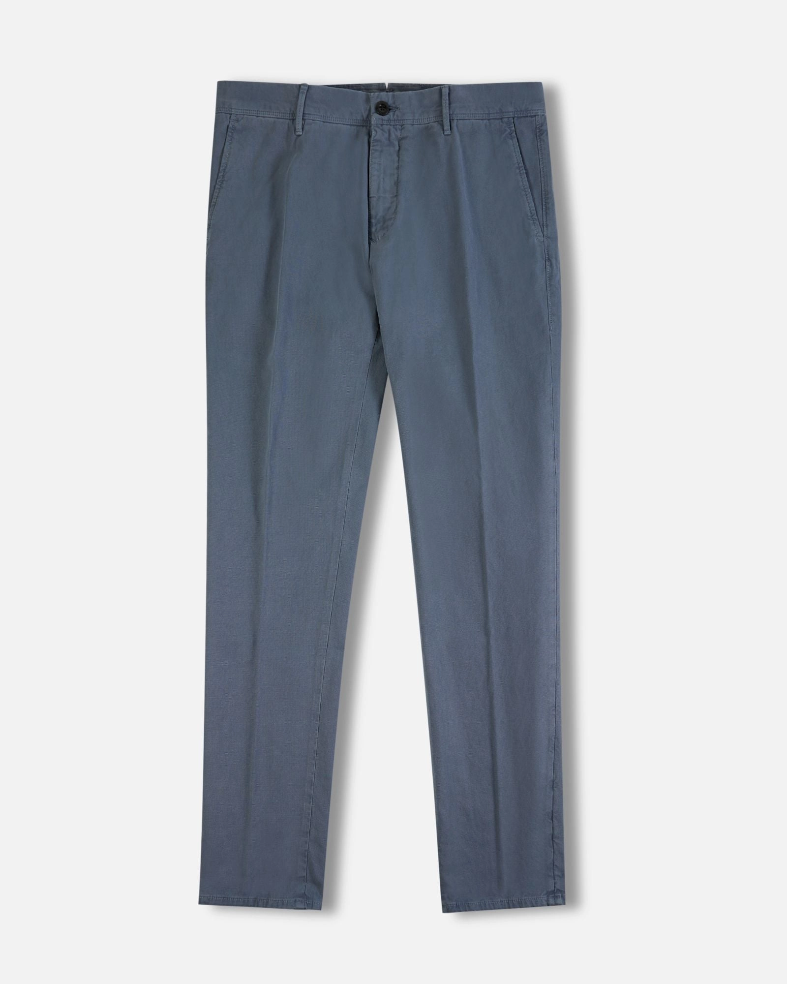 Slim-fit panama cotton trousers Stay Dry