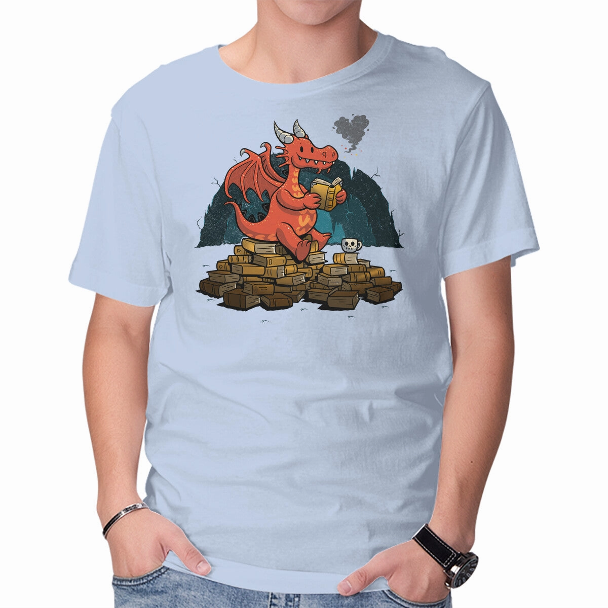 Book Cave All-Season Comfort Wear Curved Hem
