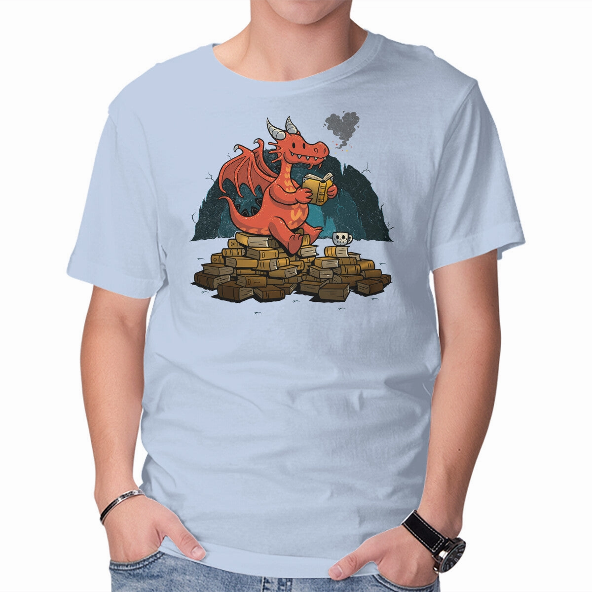 Book Cave Non-toxic Heather Jersey Material