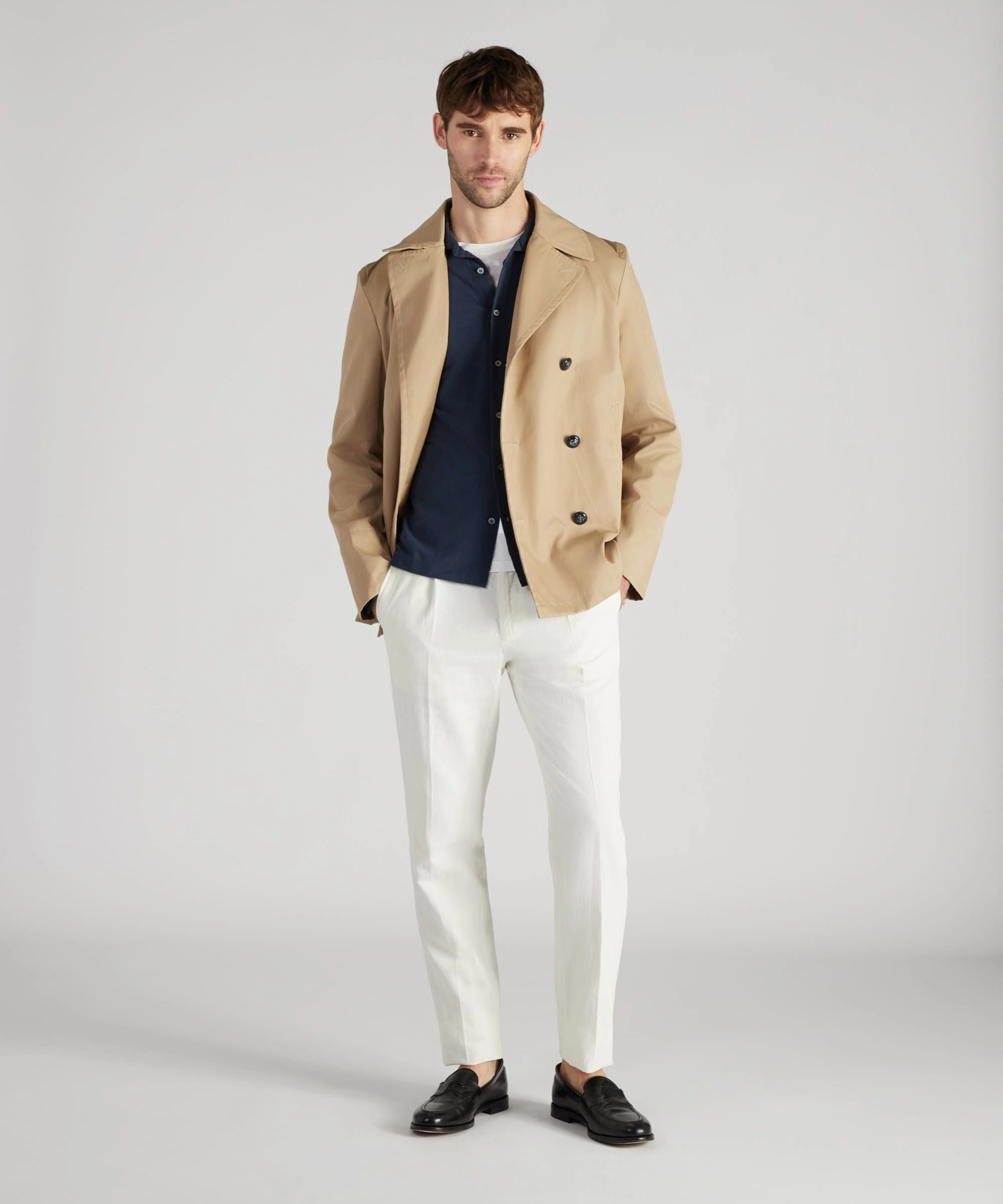 Slim-fit organic IceCotton shirt All-Weather Ready Cozy Fit
