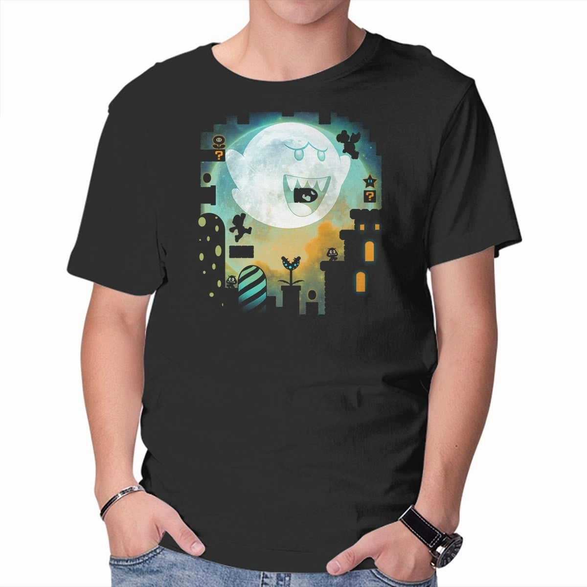 Boo Moon Retro nostalgia
