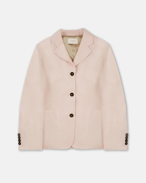 Clean Minimal Look Linen jacket