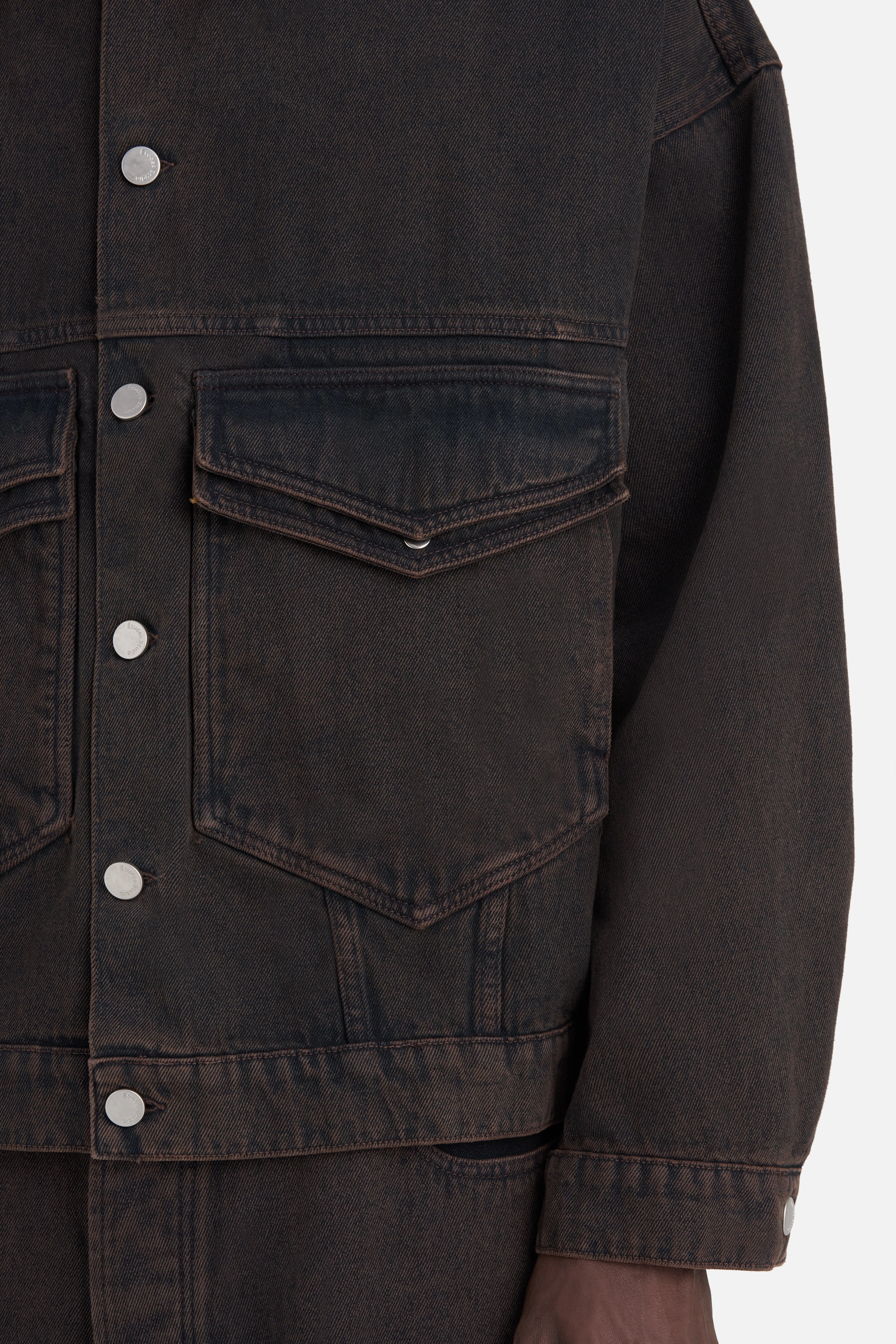 AbrasionResistant Weather Friendly LOOSE DENIM JACKET
