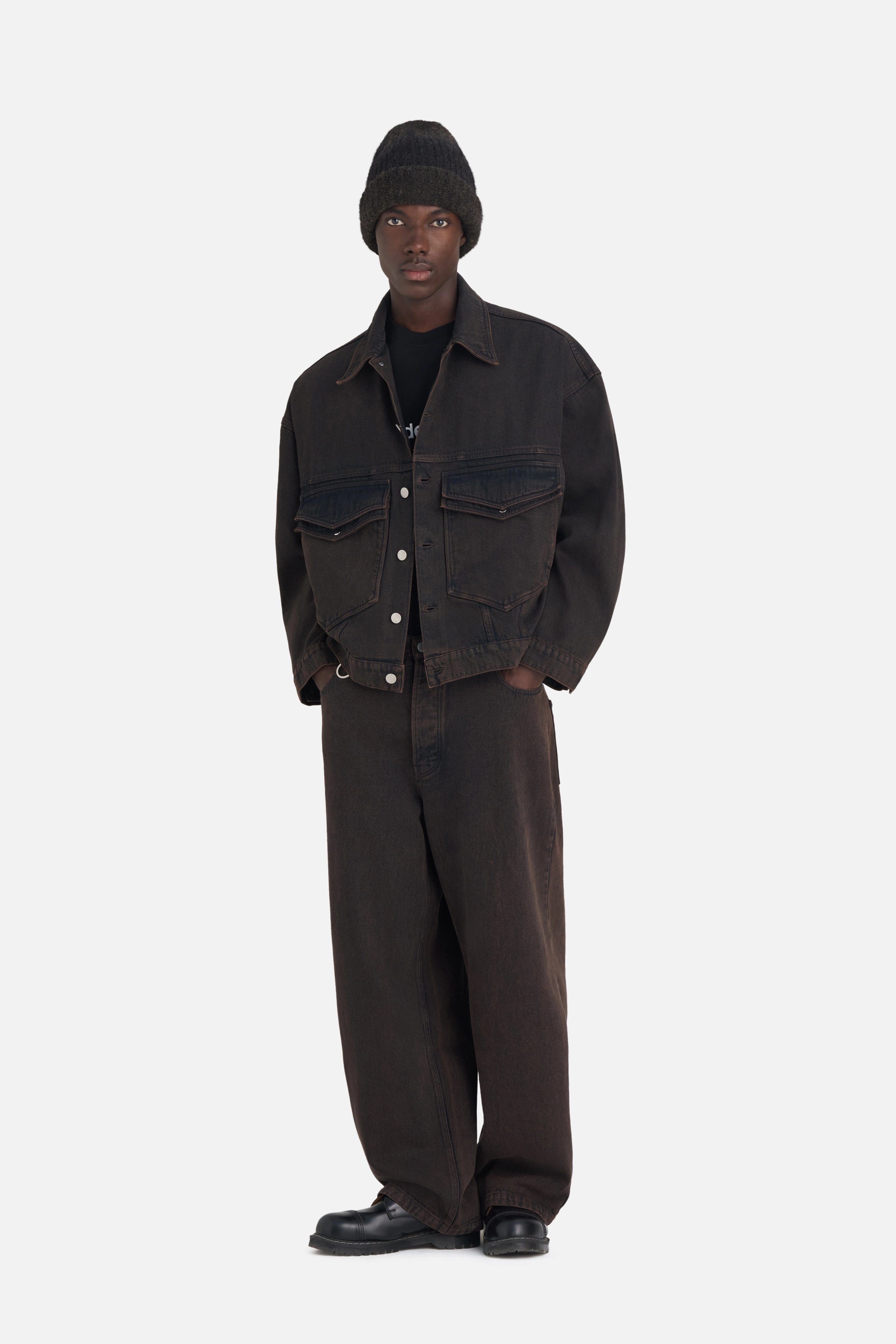Hike Fit Reinforced Stress Points LOOSE DENIM JACKET