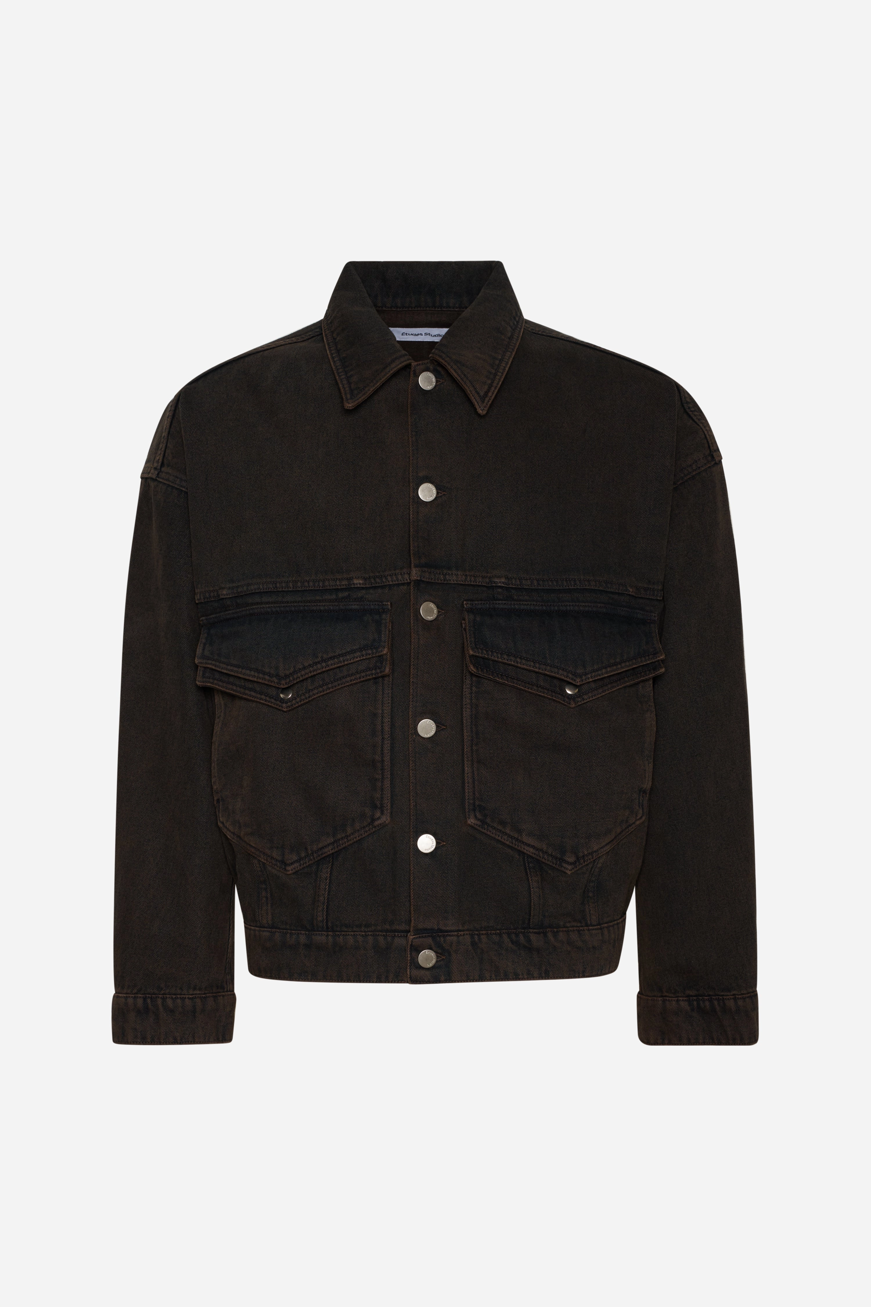 Fringe Detail LOOSE DENIM JACKET