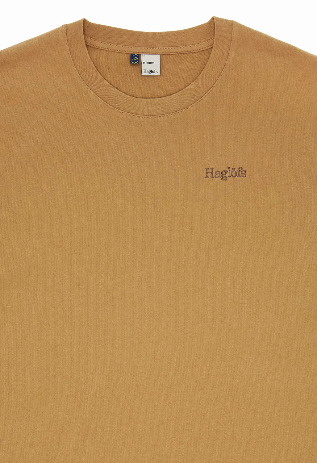 Haglofs Men's T-Shirt - Oak Brown Lace trim