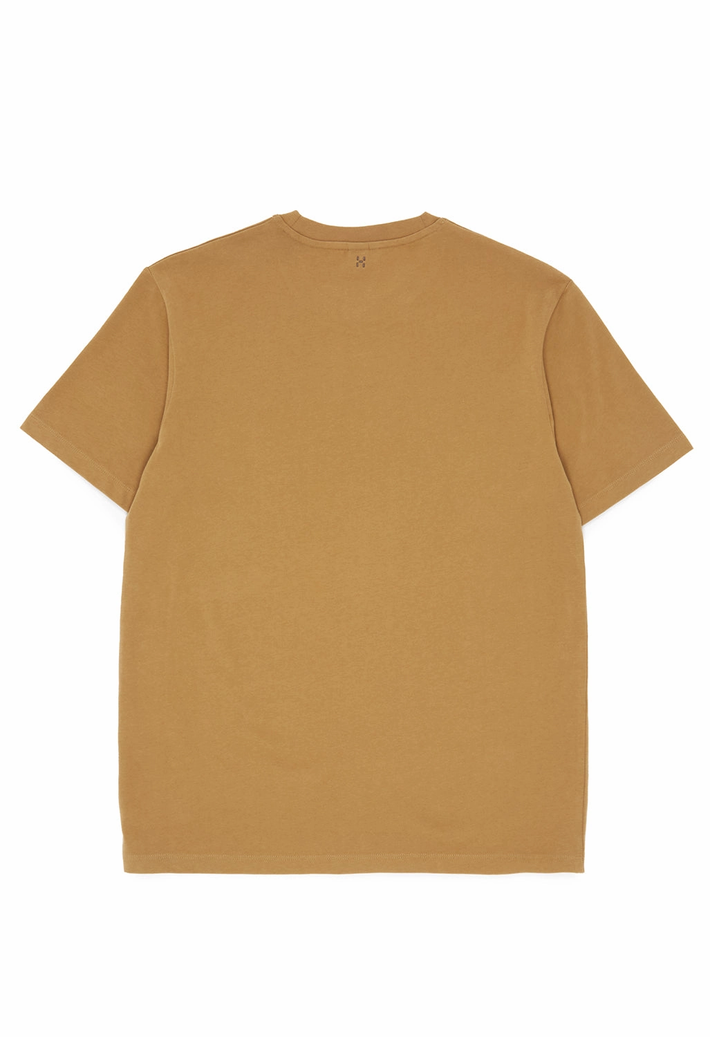 Geometric Print Ergonomic Cut Haglofs Men's T-Shirt - Oak Brown