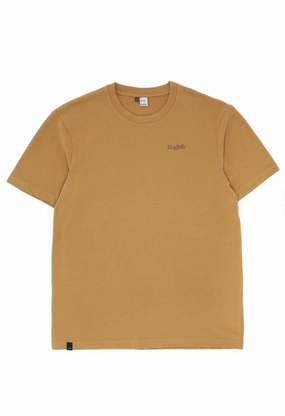 Haglofs Men's T-Shirt - Oak Brown Standard Body Fit