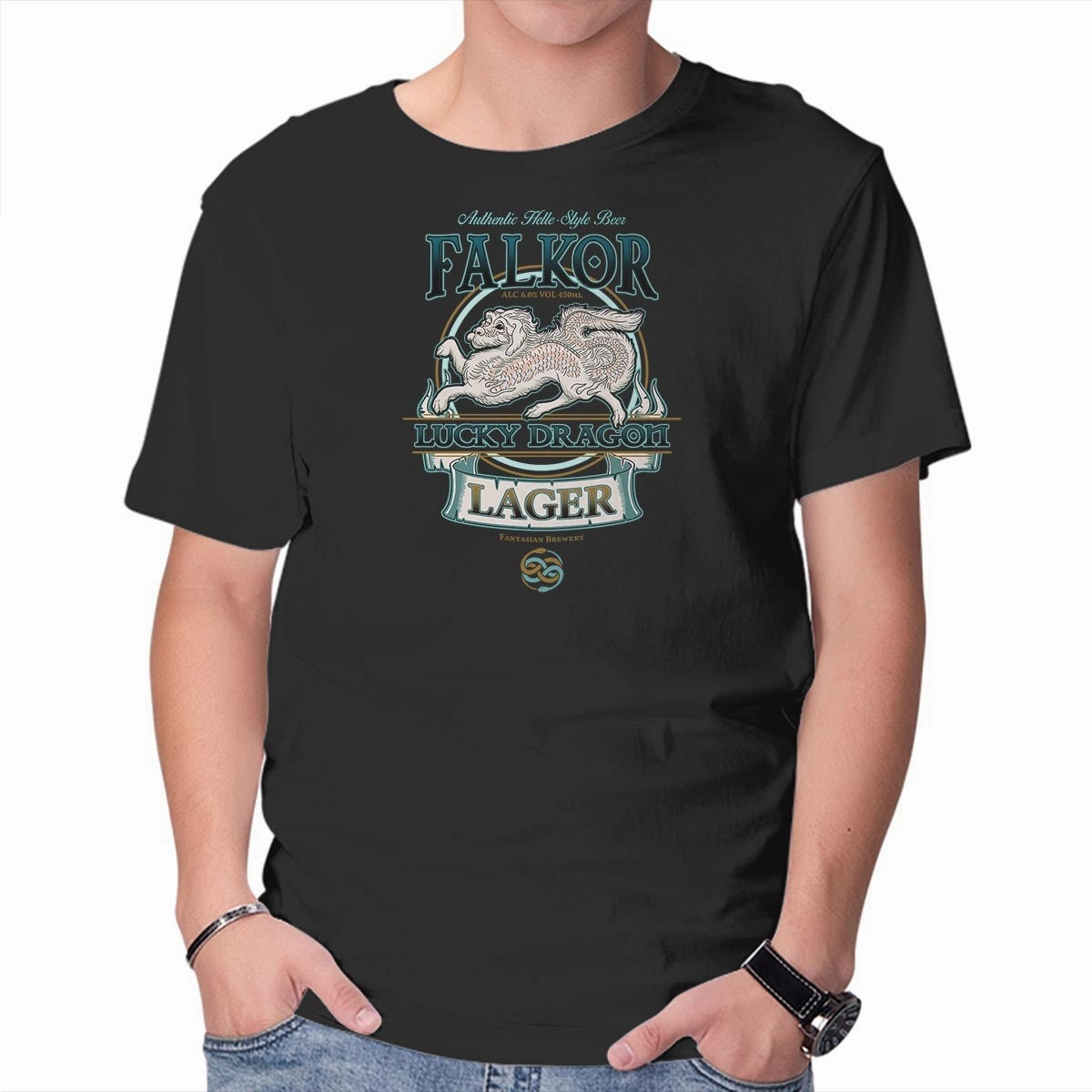 Lucky Dragon Lager Casual Essentials Comfy Fit Layer
