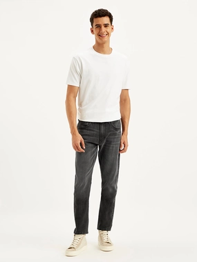 Men's 512 Charcoal Grey Slim Tapered Fit Mid Rise Jeans Classic Item Outfit Ideas