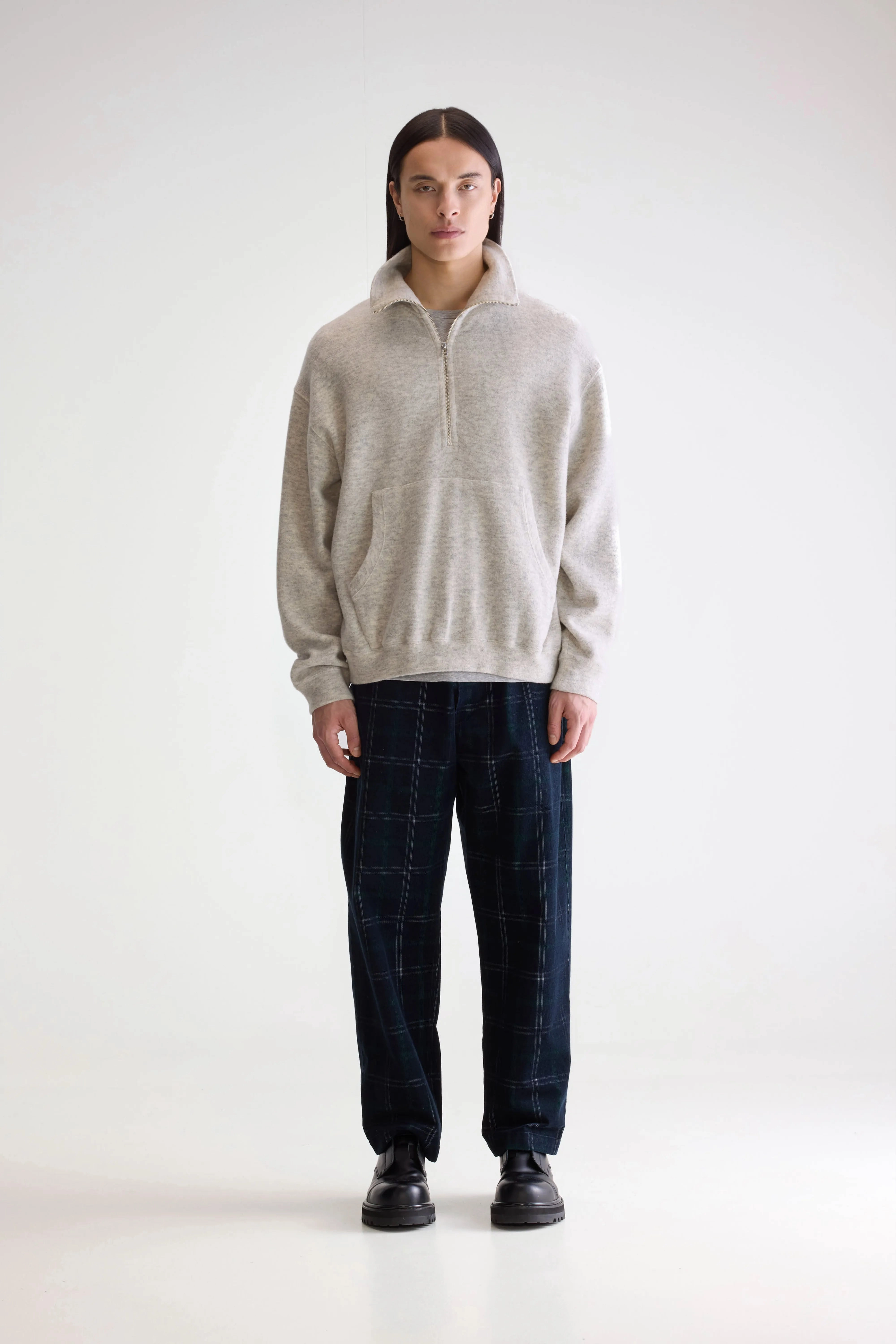 Quick-Dry Tech suitable for workouts Mabro zipped-collar sweatshirt (252 / M / COMBO C)