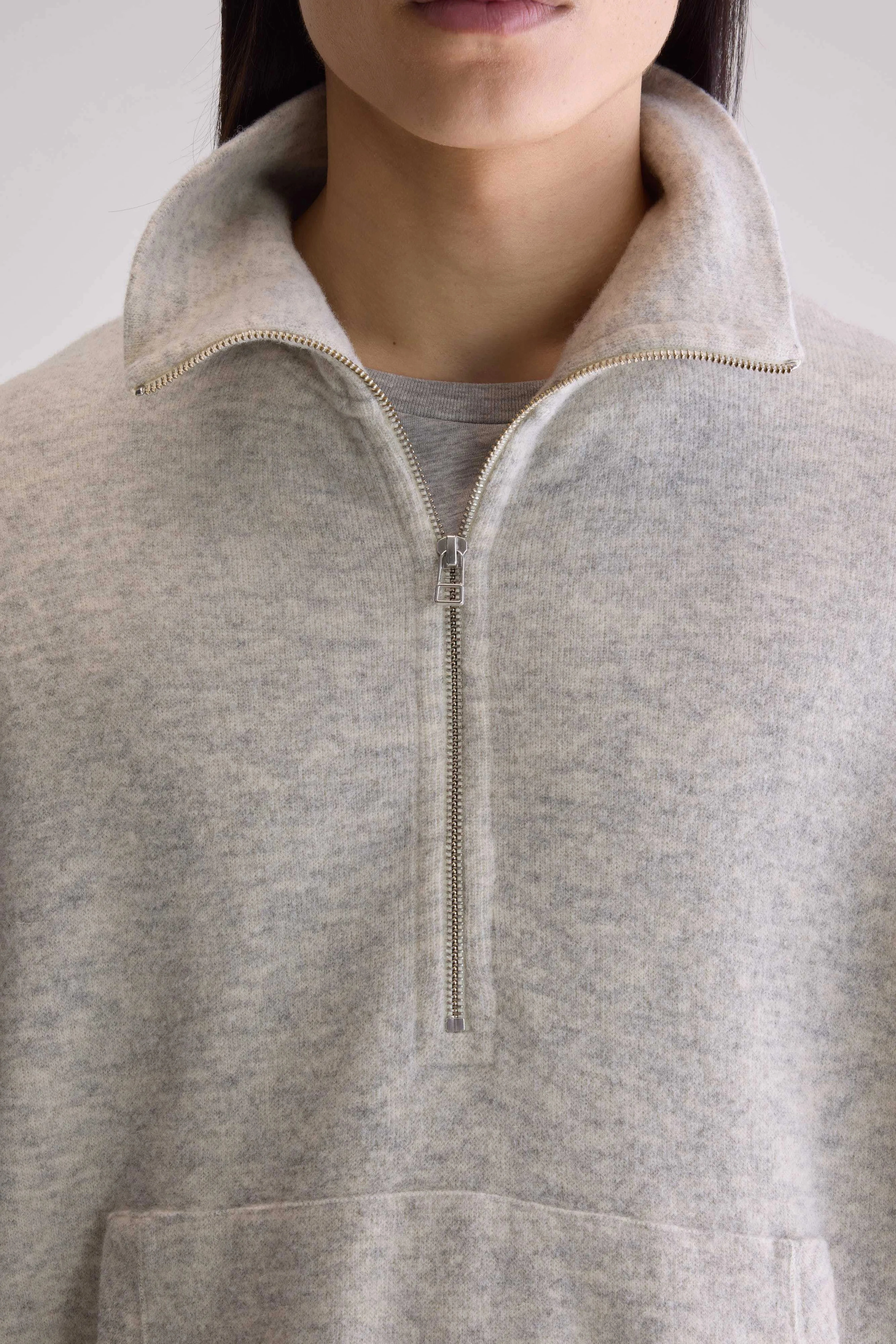 Mabro zipped-collar sweatshirt (252 / M / COMBO C) product generic practicality Daily Comfort