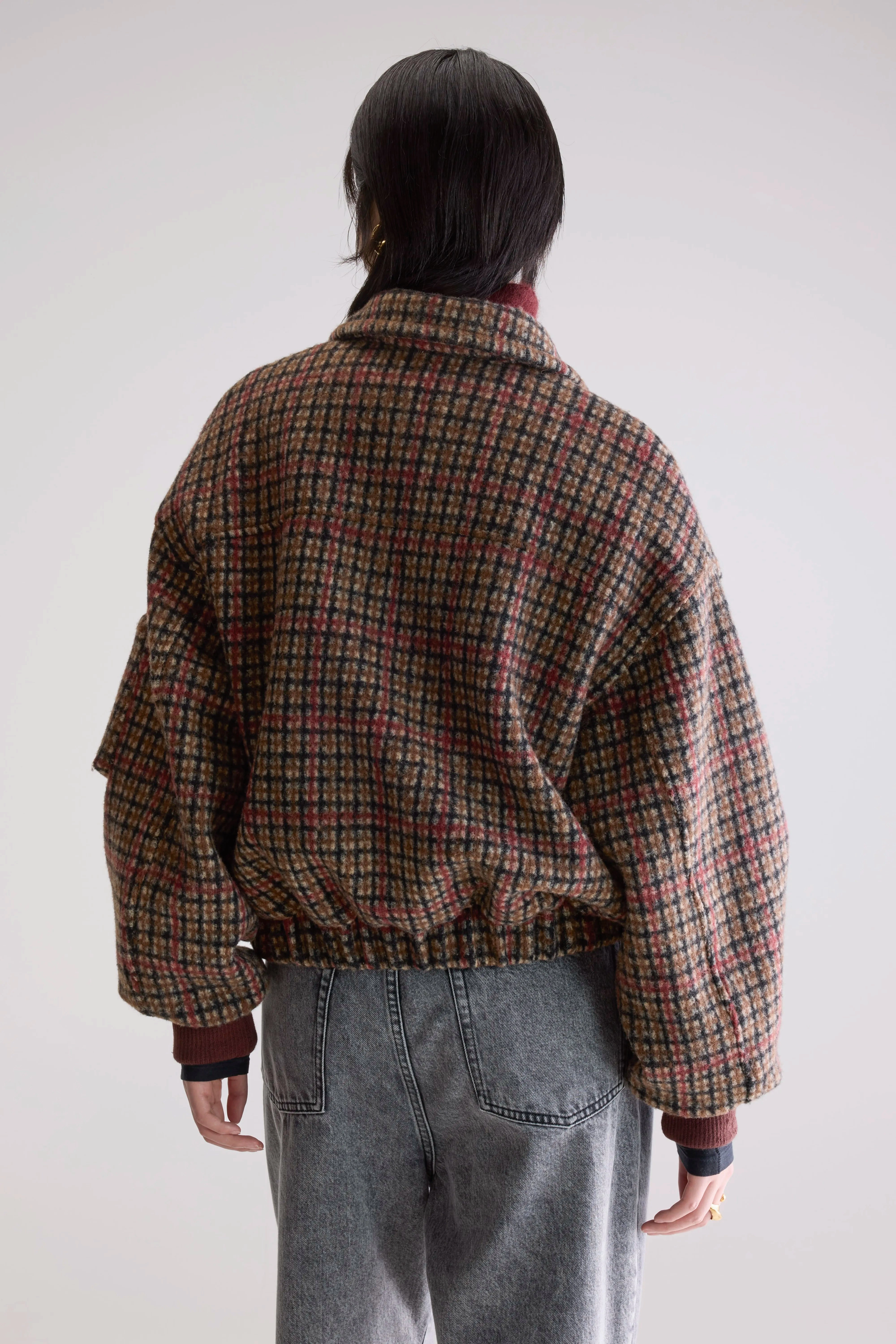 RecycledPolyester Quilted Interior Asher Bomber-style Jacket (252 / W / COMBO A)