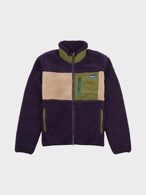 Mattawa Fleece Jacket in Nightshade Weekday Street Look Basic Essential Layer