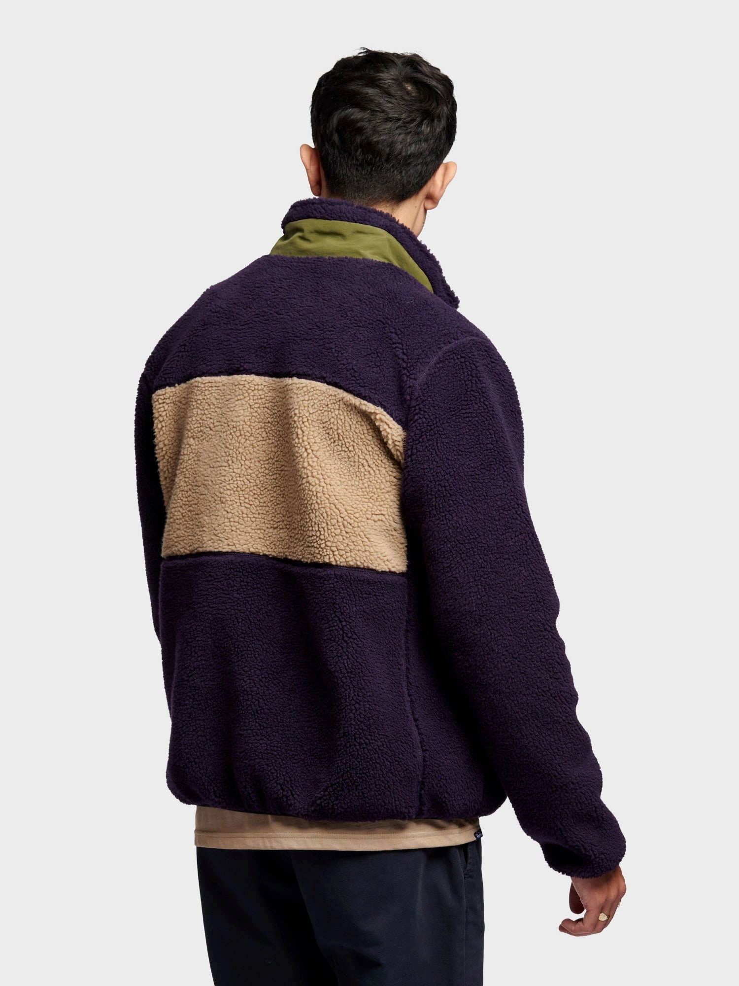 Mattawa Fleece Jacket in Nightshade ElasticWaistband