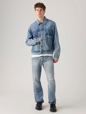 Non Toxic Textile Certified Men's 501 Blue Straight Fit Mid Rise Jeans
