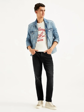 Men's 511 Black Slim Fit Mid Rise Jeans Weekend Style Outdoor Adventure Low Impact Processing