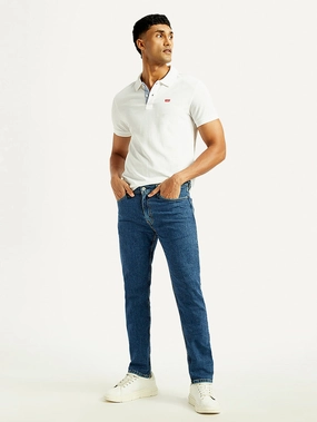 Night Out Parent Style Men's 511 Blue Slim Fit Mid Rise Jeans