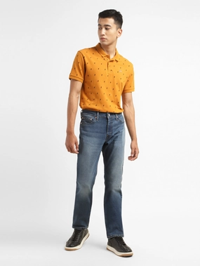 Go-To Garment Flattering Waist Men's 511 Blue Slim Fit Mid Rise Jeans