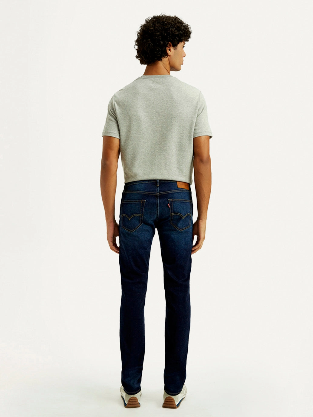 Vibrant Trendy Party Look Weekend Warrior Men's 511 Indigo Slim Fit Mid Rise Linen Jeans