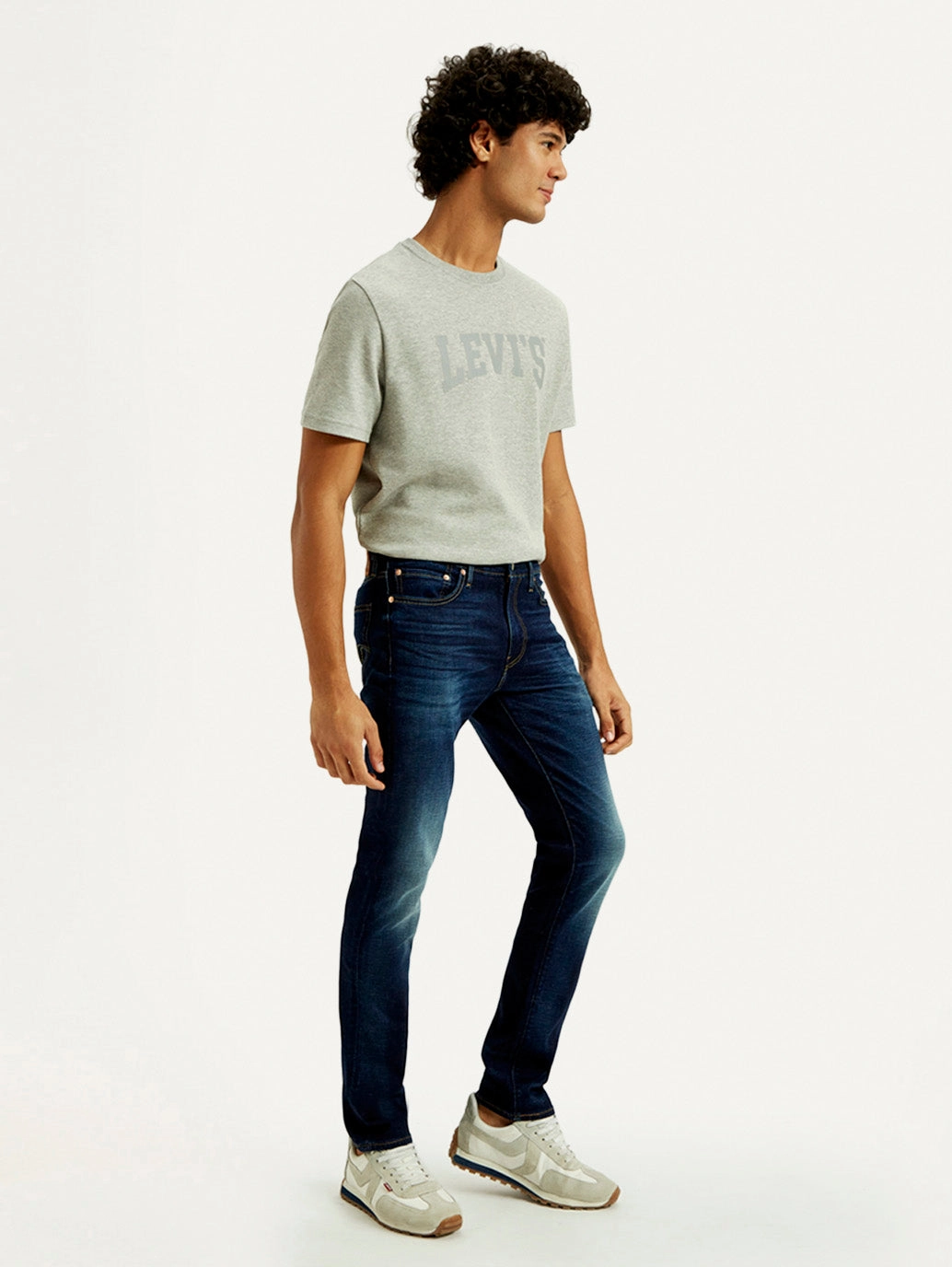 Men's 511 Indigo Slim Fit Mid Rise Linen Jeans Weekend Vibes