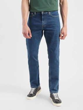 Men's 511 Navy Blue Slim Fit Mid Rise Jeans Casual Staple