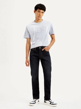 Party Look Earthy Men's 511 Navy Blue Slim Fit Mid Rise Jeans