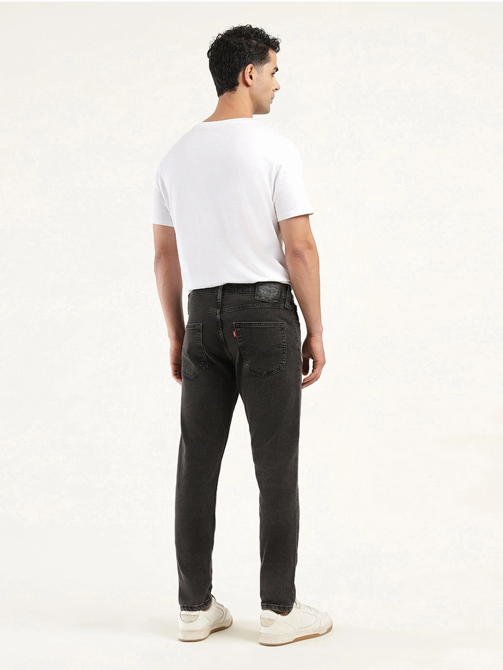Men's 512 Black Slim Tapered Fit Mid Rise Jeans Casual Design Weather Proof