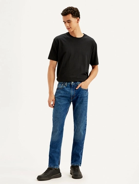clean look Relaxed Style Smart Casual Minimalist Style Men's 512 Blue Slim Tapered Fit Mid Rise Jeans