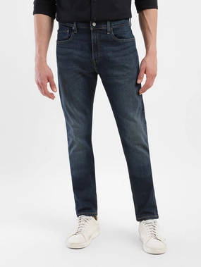 Fit Ready Cool Outfitters Men's 512 Blue Slim Tapered Fit Mid Rise Jeans