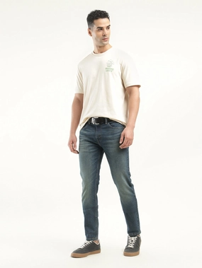 Chic Silhouette Men's 512 Indigo Slim Tapered Fit Mid Rise Jeans
