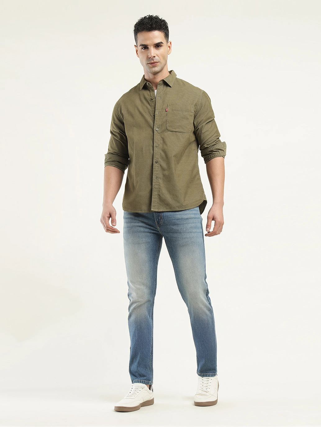 Men's 512 Indigo Slim Tapered Fit Mid Rise Jeans Light Layers