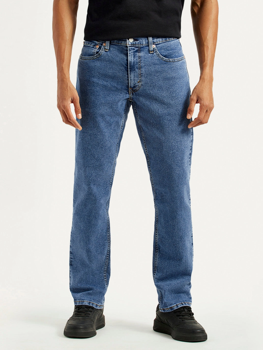 Professional Wear Urban Explorer Men's 541 Med Indigo Athletic Tapered Fit Mid Rise Jeans