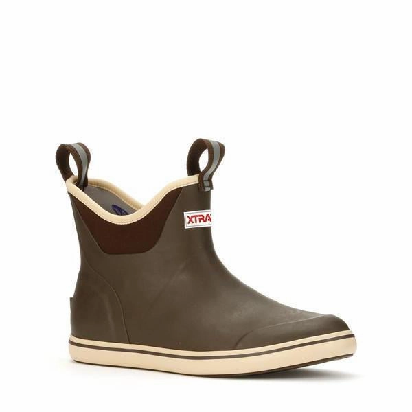 Men's 6" Ankle Deck Boot Comfortable bend