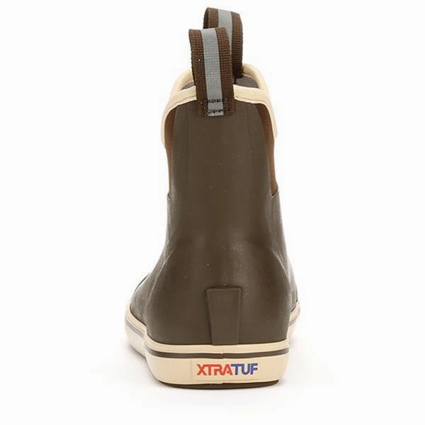 Rugged Built Mountain Hike Impact Dispersing Sole Men's 6" Ankle Deck Boot
