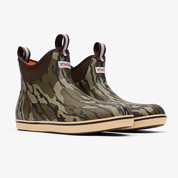 microfiber Men's 6" Mossy Oak? Bottomland Ankle Deck Boot