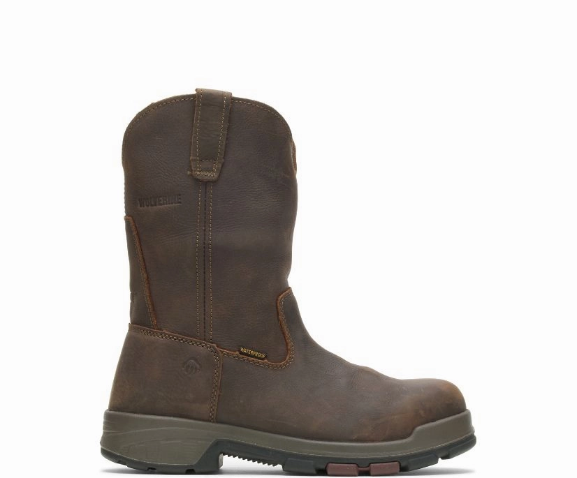 Comfortable bend Retro feel Men's Carbor EPX? Waterproof Composite Toe Wellington