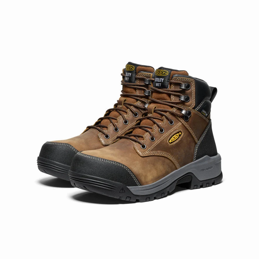 Grippy Outsole Mountain Climber MEN'S EVANSTON 6" WATERPROOF INT MET