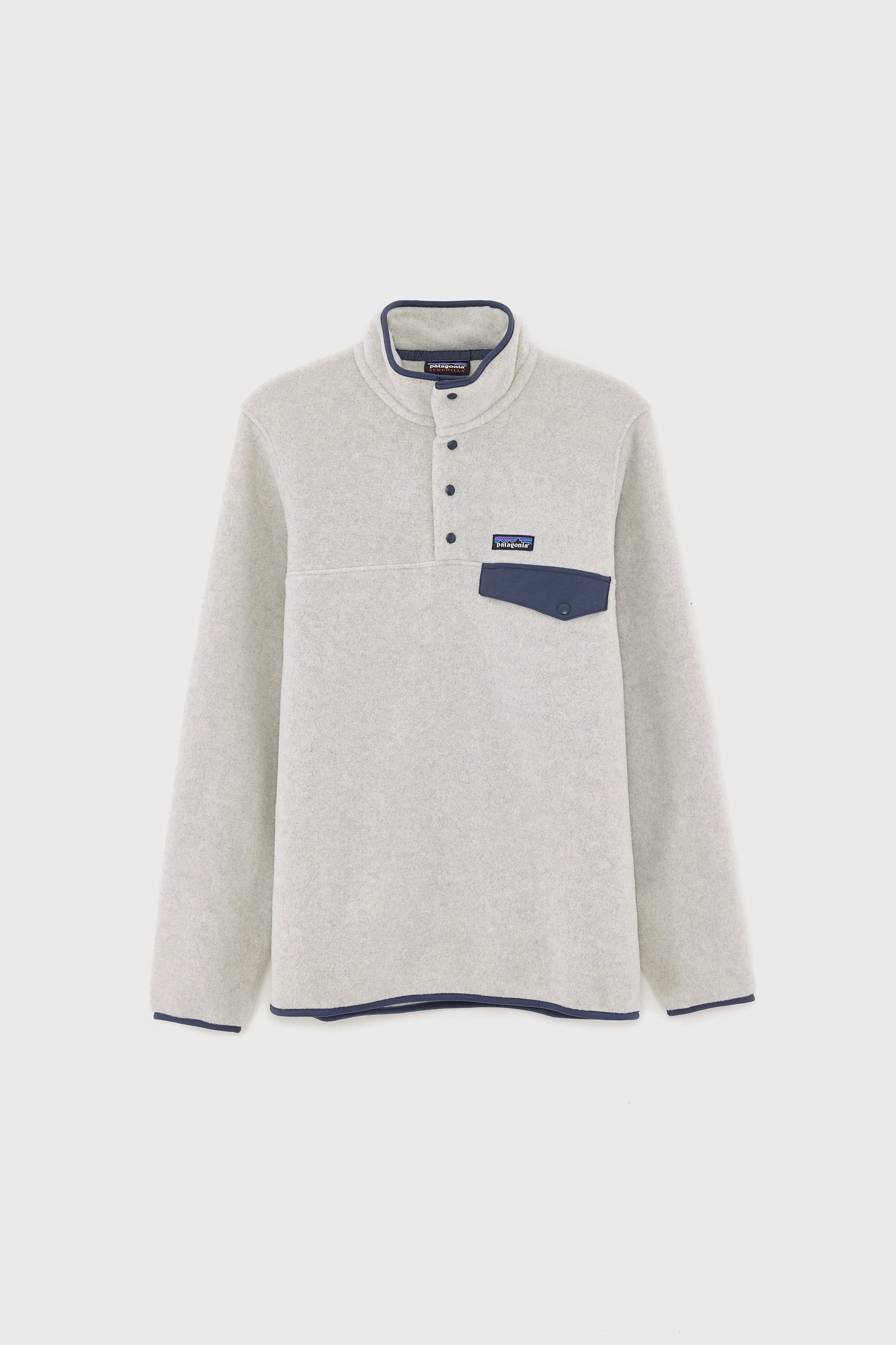 Men's Lightweight Synchilla Snap-T Fleece Pullover (251 / M / HEATHER) Single Breasted