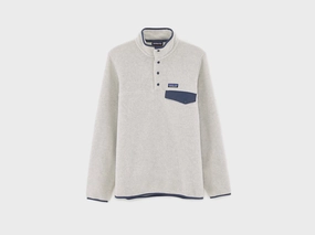 wrinkle free Men's Lightweight Synchilla Snap-T Fleece Pullover (251 / M / HEATHER)