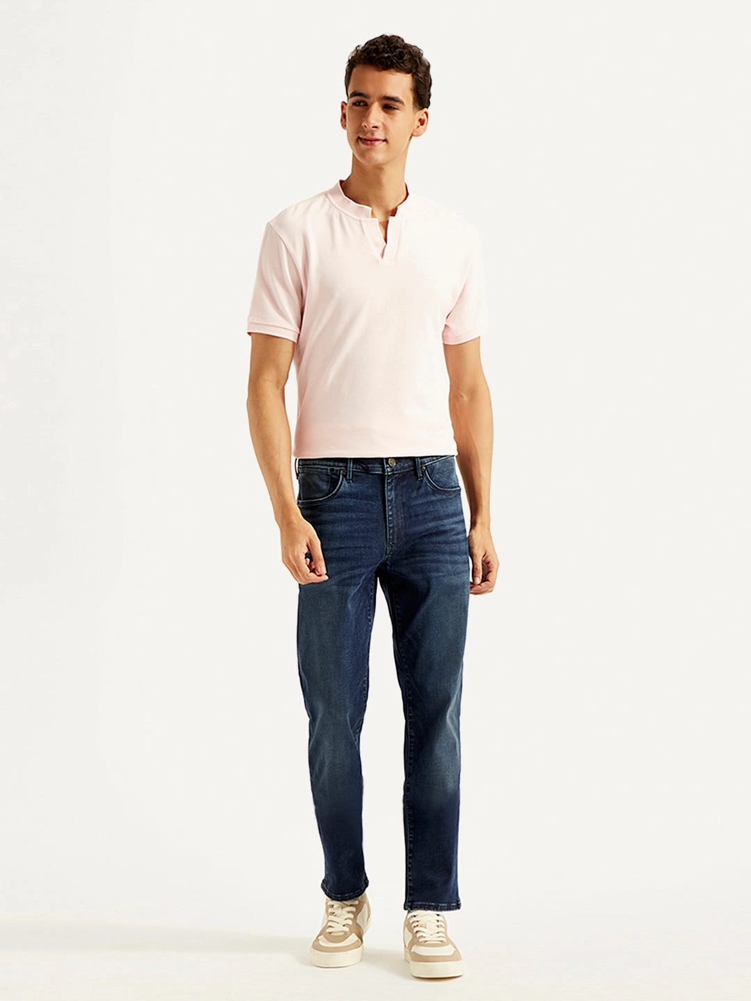 Slim Design Festival Outfit Urban Explorer Men's Redloop 511 Blue Slim Fit Mid Rise Jeans