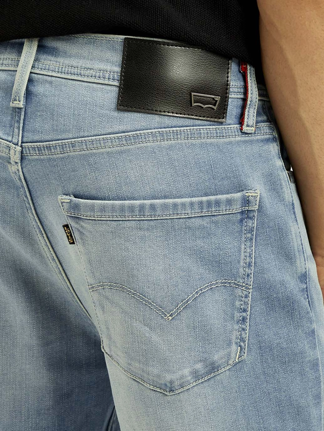 Men's Redloop 511 Light Indigo Slim Fit Mid Rise Jeans Subtle design
