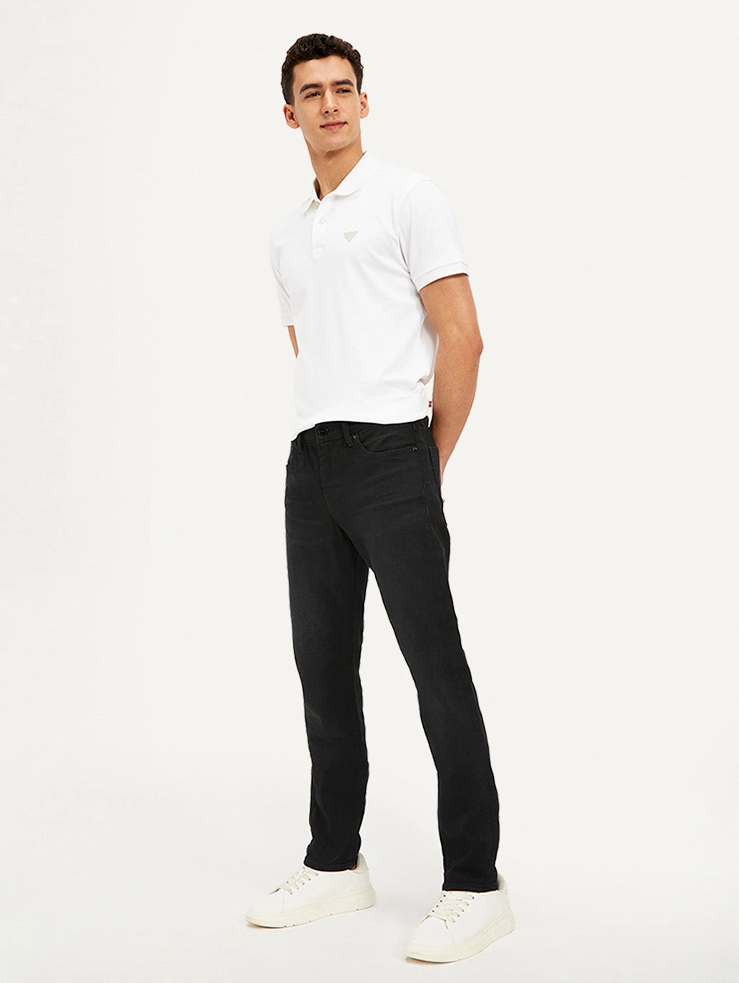 Everyday Classic Wear Comfy Men's Redloop 511 Slim Fit Mid Rise Jeans