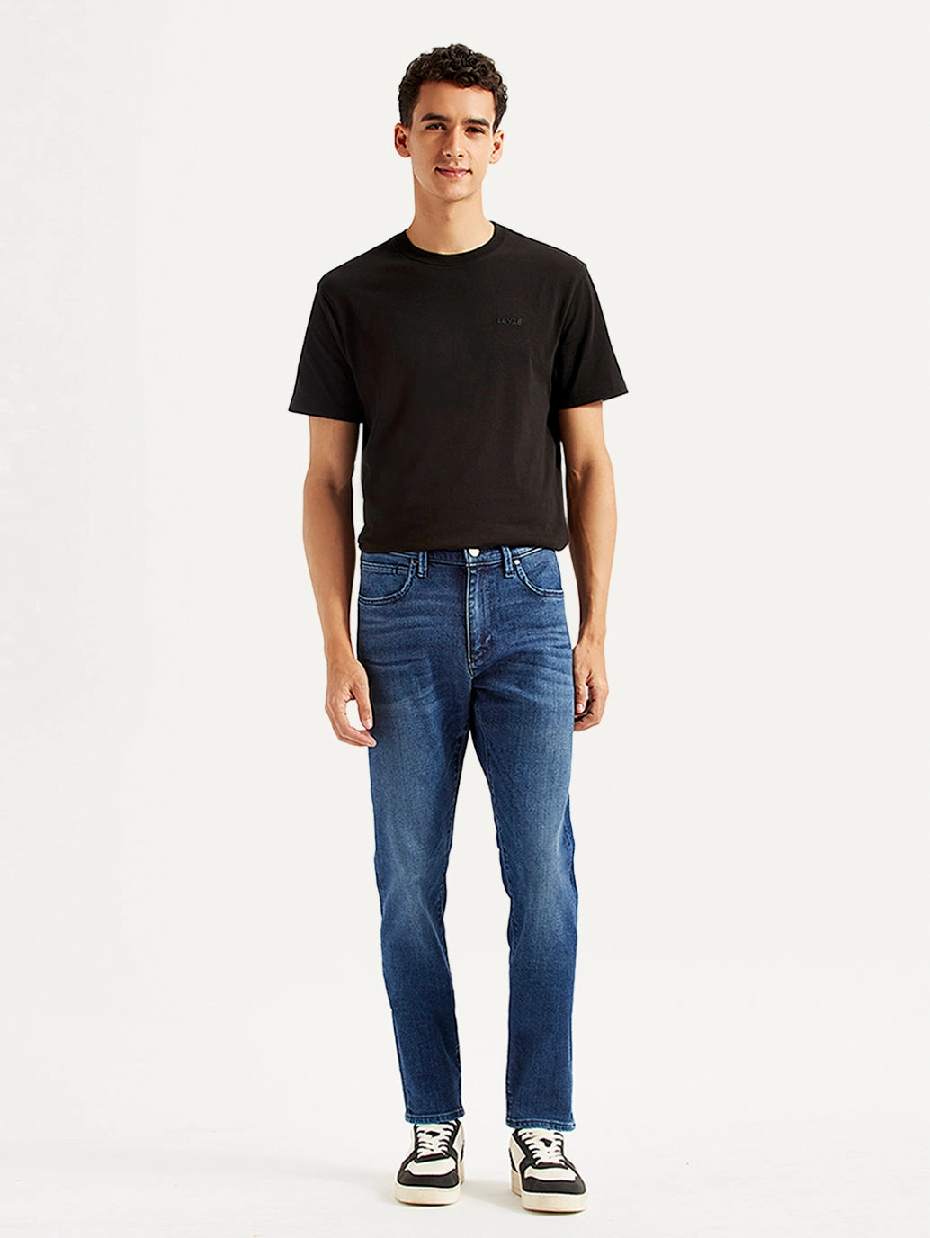 Outdoor Adventure Adult Fashion Softened Seams Men's Redloop 512 Slim Tapered Fit Mid Rise Jeans