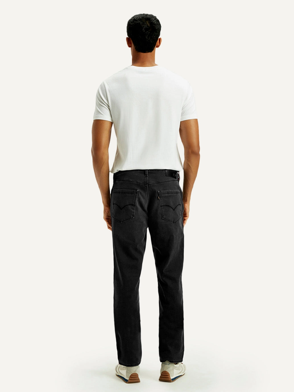 Men's Redloop 541 Black Athletic Tapered Fit Mid Rise Jeans Premium Material