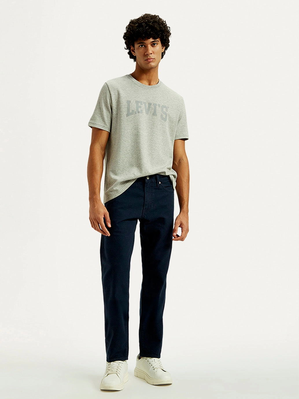 Men's Redloop 541 Blue Athletic Tapered Fit Mid Rise Selvedge Jeans Subtle Detail