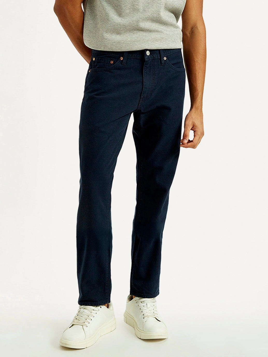 Men's Redloop 541 Blue Athletic Tapered Fit Mid Rise Selvedge Jeans Essential Layer